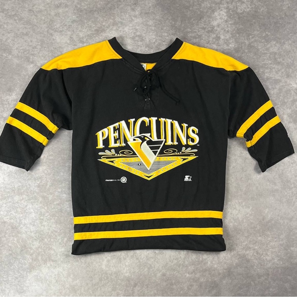 [209] Yellow Pittsburgh
Penguins NHL Starter Hockey Jersey M Size